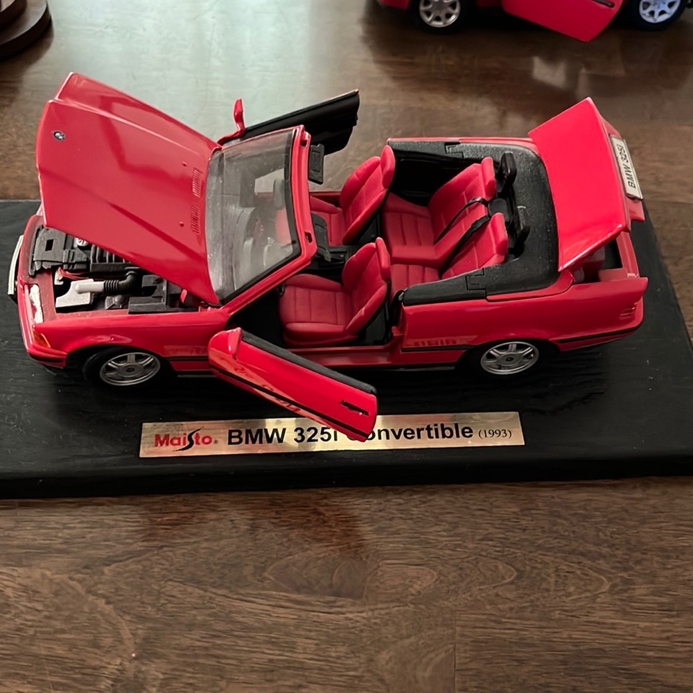 BMW. Convertible die cast car